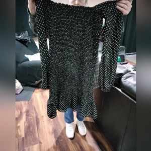 Bodycon Midi Black Dress 🖤